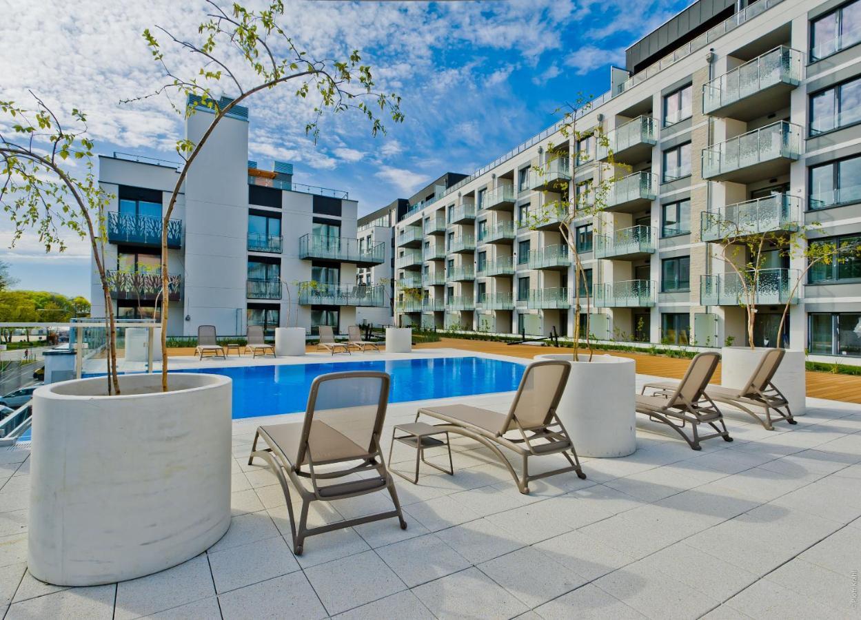 Porty B103 Nadmorskie Tarasy Pool Sauna Parking โควอบเซก ภายนอก รูปภาพ